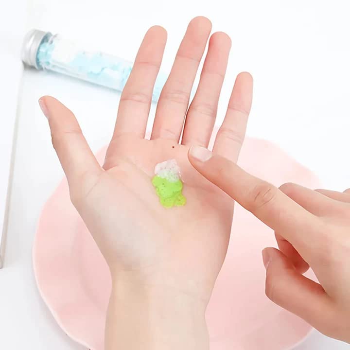 Elecsera Elecsera Travel Soft Paper Soap Flower Design Tube Shape Bottle Washing Bath Tube Bottle 6 x 20 g  - Image 3