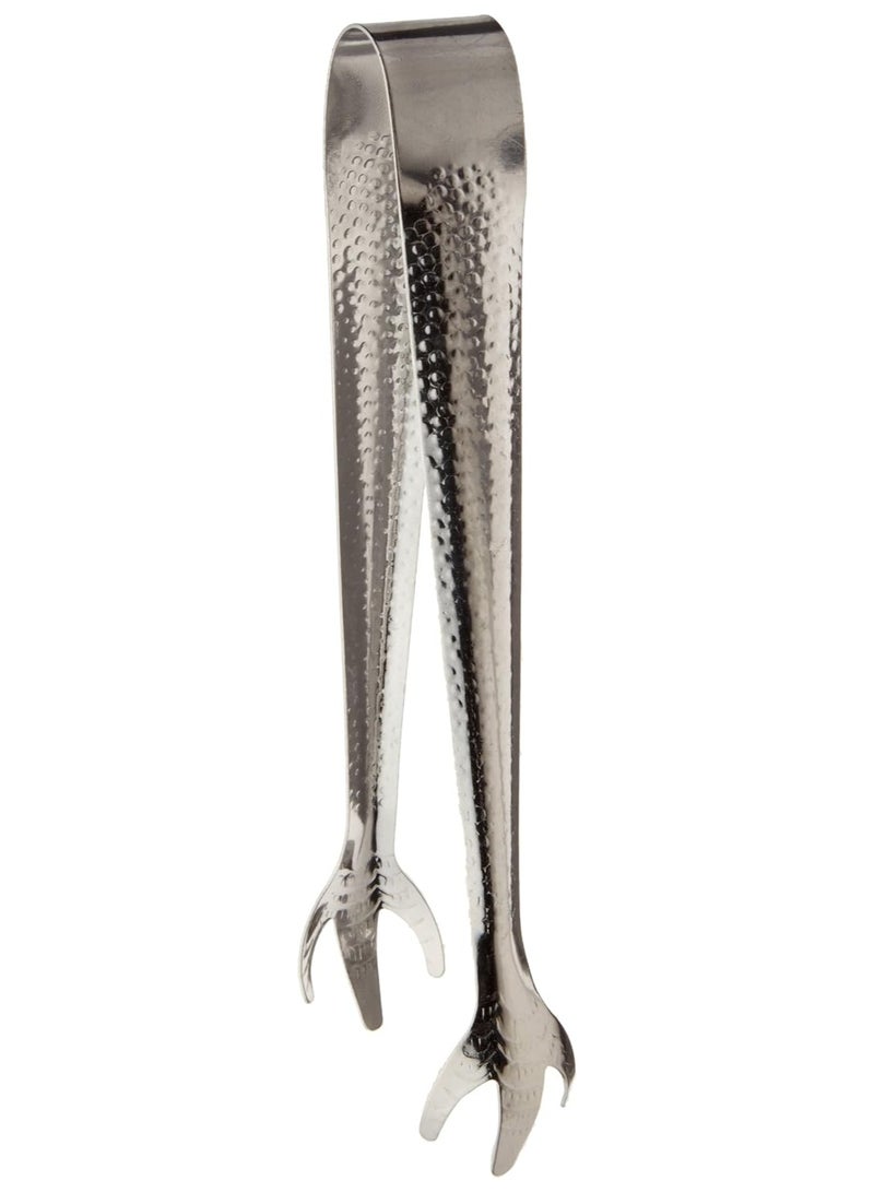 Adcraft TBL-7 Stainless Steel Claw-Style Ice Tongs, 8" Overall Length