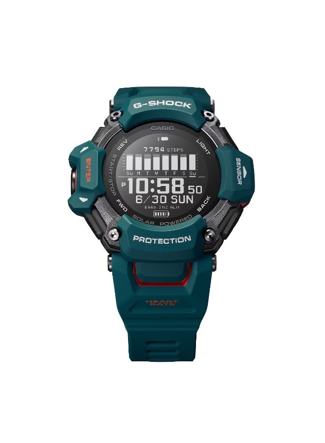 G-SHOCK G-SQUAD Digital Watch GBD-H2000-2DR, 52.6 mm Black Dial, Carbon/Resin Case & Strap, Shock Resistant, 200 m WR - Image 5