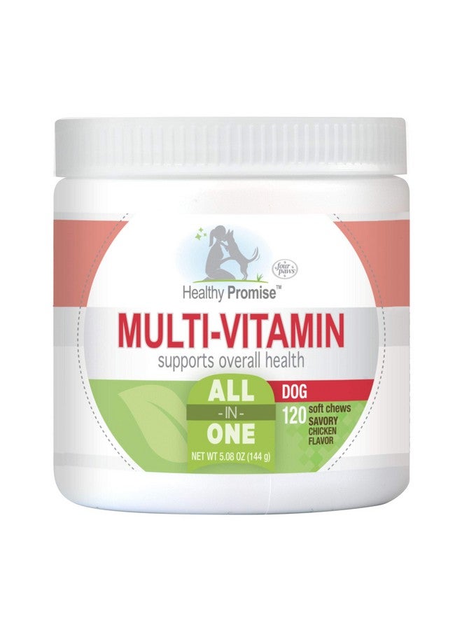 Four Paws Healthy Promise Dog Multivitamin Soft Chews 120 Count - Image 1