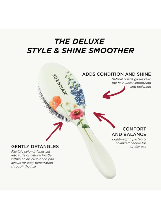 Denman D81M Deluxe Lunar Lavender Style & Shine Brush - Image 4