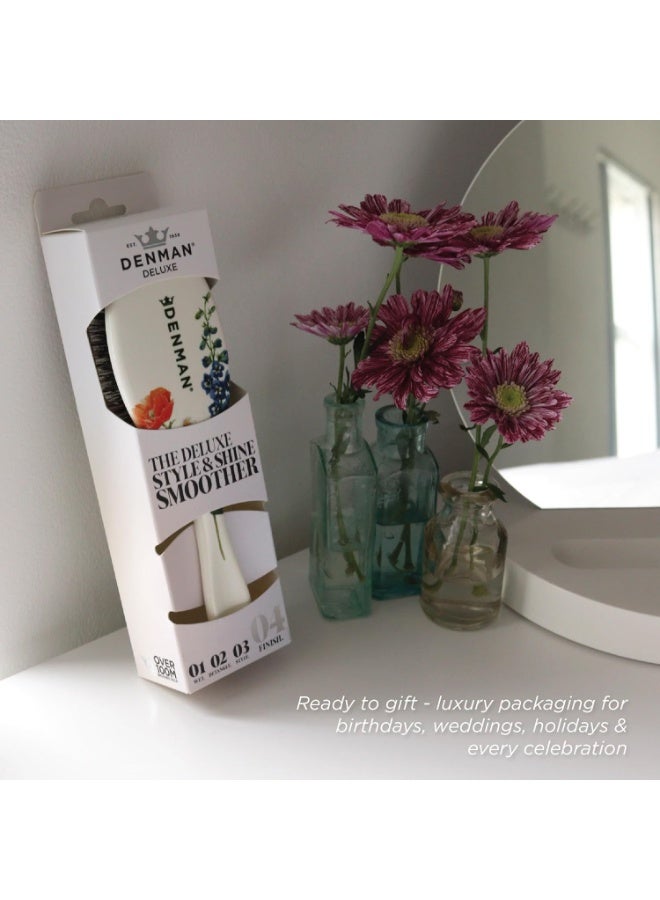 Denman D81M Deluxe Lunar Lavender Style & Shine Brush - Image 5