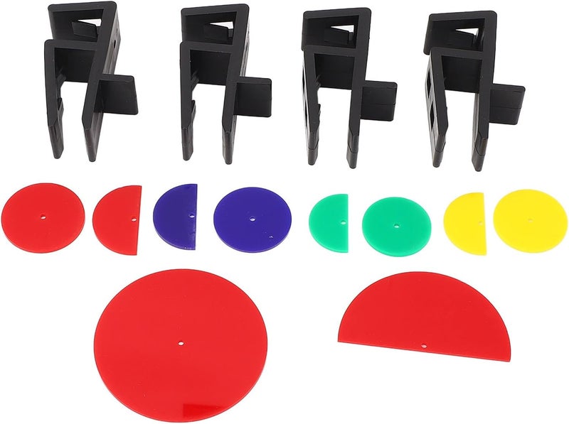Ceiling Scribe Carpentry Jig Set Versatile Compatibility, Accurate Marking Toe Kicking Tool for Woodworkers ABS Material - Image 1