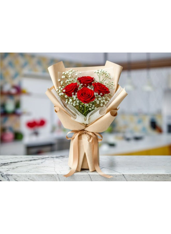 4 Rose Classic Bouquet