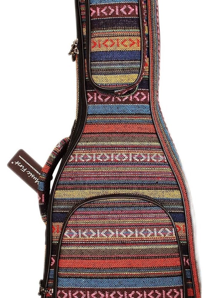 MUSIC FIRST Original Design 0.6" Thick Padded Country Style Baritone Ukulele Case - Image 1
