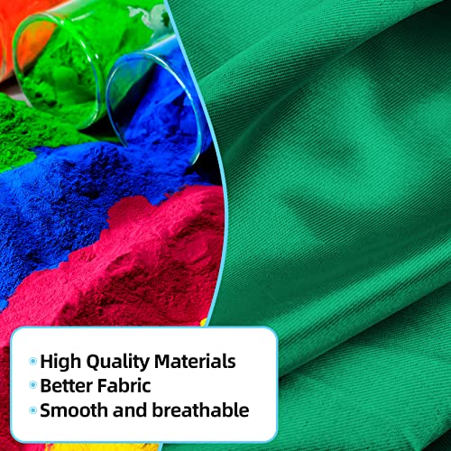 Mizzuco Dress Up Capes for Kids Superhero Cloak with Mask and Waistband Halloween Costumes and Party Dress up(Green) - Image 3