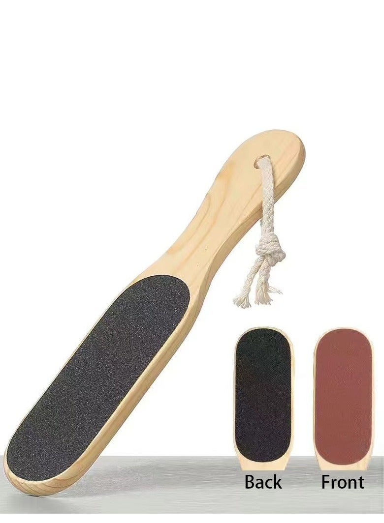 MJZ Double-Sided Foot Scrubber Pedicure Foot File Pumice Stone, Foot File Callus Remover Professional Pedicure Supplies Callus Remove Cracked Heels,Dead Skin,Corn,Scraper File Foot Care Foot Rasp Massage Brush Tools Kit for Men/Women - Image 2