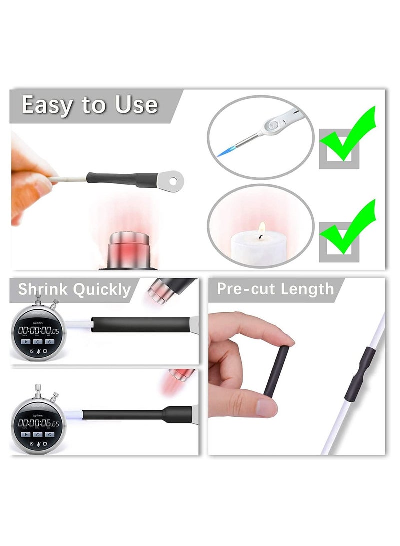 Y&D Polyolefin Heat Shrink Tubing Kit (Black)  - Image 4