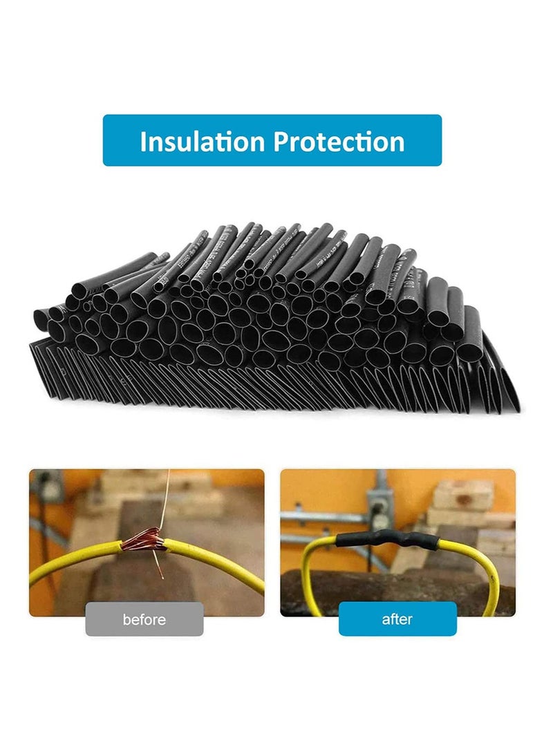 Y&D Polyolefin Heat Shrink Tubing Kit (Black)  - Image 5