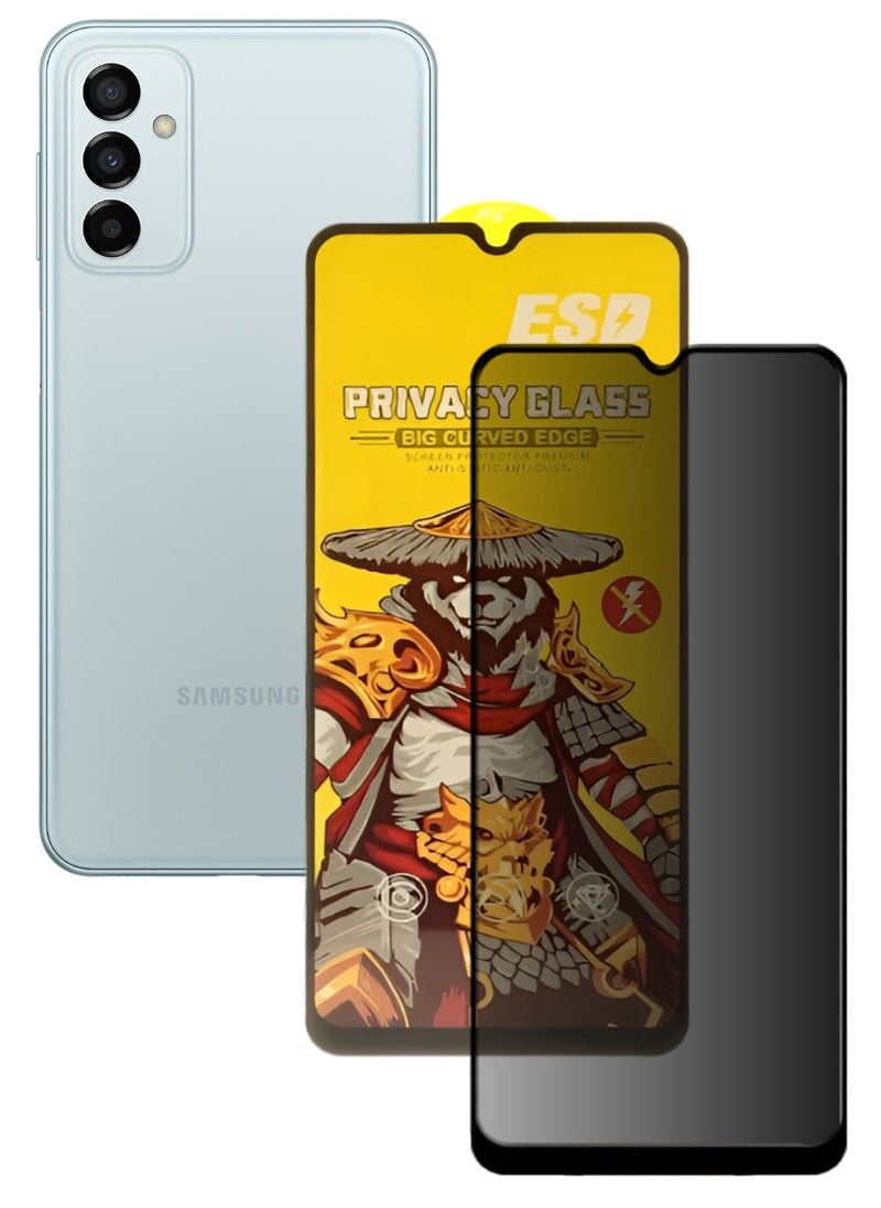 ESD Tempered Dustproof Privacy Glass Screen Protector Compatible For Samsung Galaxy M23 5G - Image 1