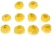 FRECI 100pcs Disposable Ear Covers Kids Baby Boys Girls Disposable Bath Shower Ear Protectors Caps for Hair Dye, Shower, Bathing - Yellow - Image 2