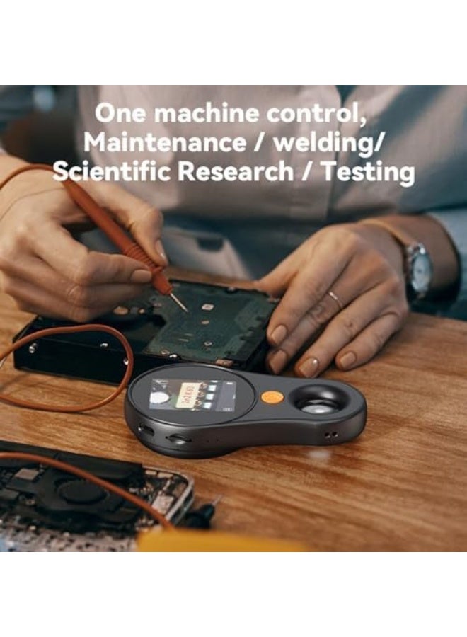 Generic Digital Microscope Fixed Focus, 500X 1920x1080P Portable Handheld Microscope Magnifying Glass, with 8 LED Lights, for XP 7 8 10 11 for OS X 11.0 (g3wd4fuia1-11) - Image 3