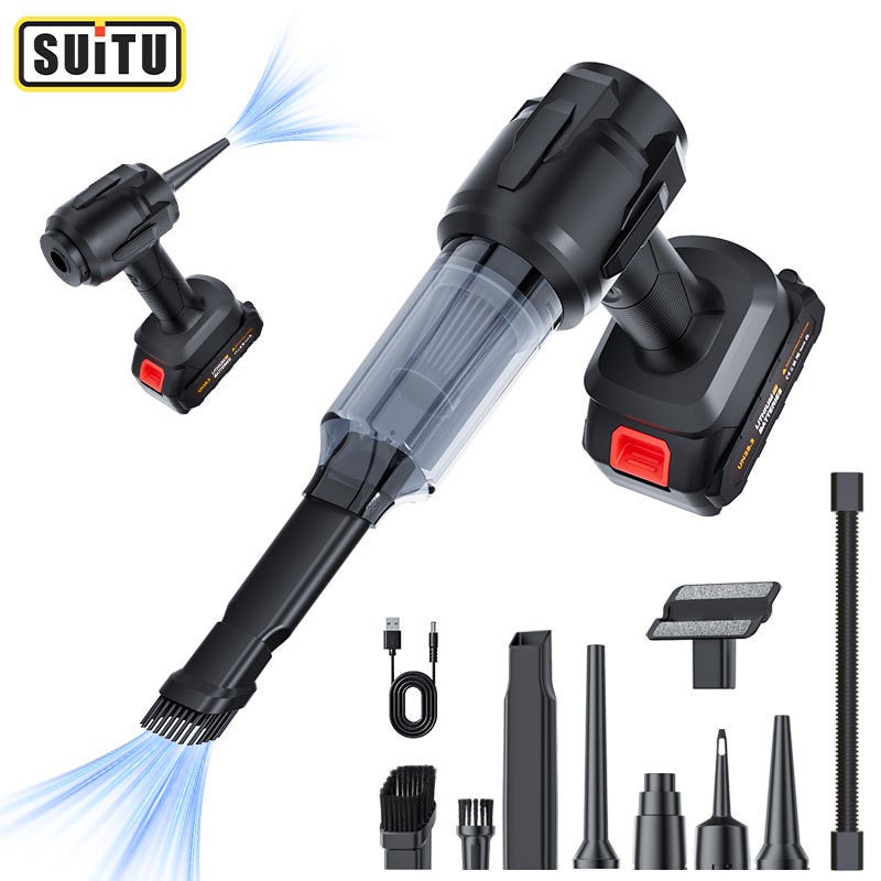 Suitu Cordless Handheld Car Vacuum Cleaner with Lithium Battery - Image 1