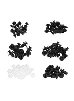 Thoraya 100 Pcs Auto Fastener 6 Types Light Durable Convenient Plastic Rivet Audio Car Modified Snap100pcs Bags  - Image 1