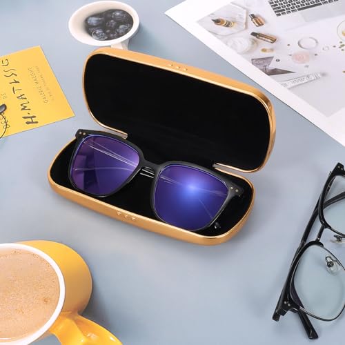 Hifot Metal Eyeglass Case, Glasses Case Hard Shell, Aluminum Spectacles Box Sunglasses Case for Men Women, Reading Glasses Holder - Image 5