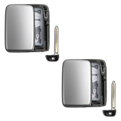 KeylessOption 2X Keyless Option Remote Car Key Fob Shell Case for Toyota HYQ14AAB - Image 3