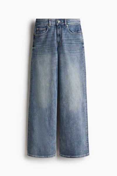 H&M Wide High Jeans