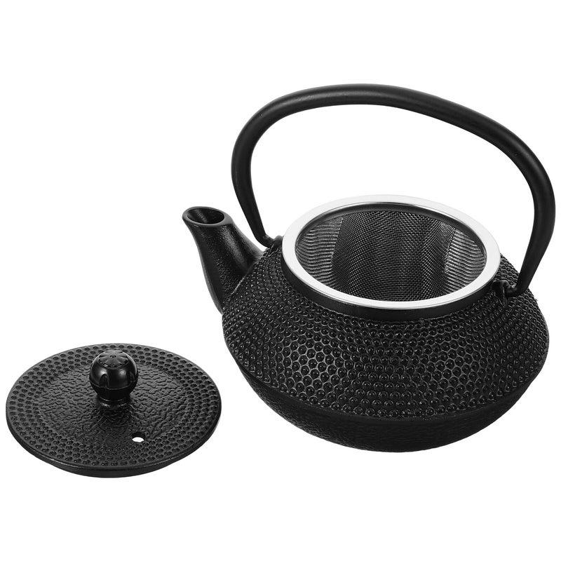 Small 0 3L Cast Iron Teapot Raw Iron Stovetop Kettle For Home And Office Use - Image 2