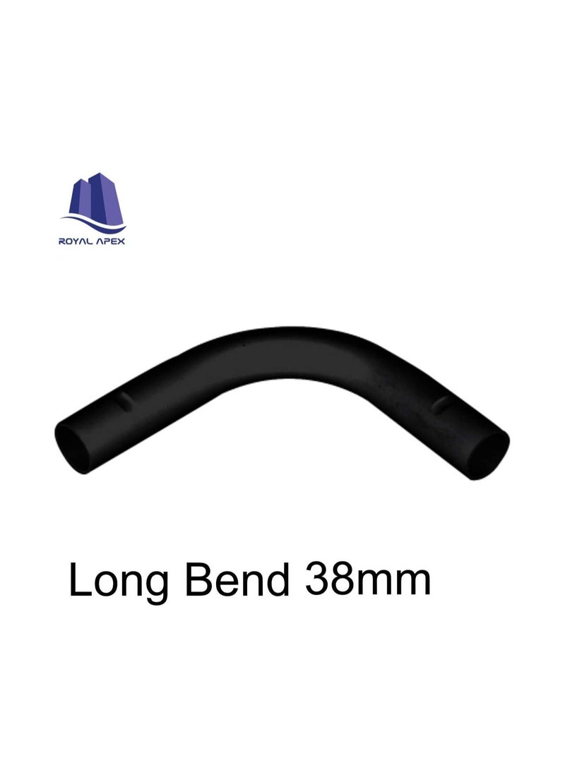 PVC Electrical Conduit Pipe & Fittings for Indoor and Outdoor Electrical Wiring and Cabling (Pack of 10) (38mm, Long Bend)  - Image 3
