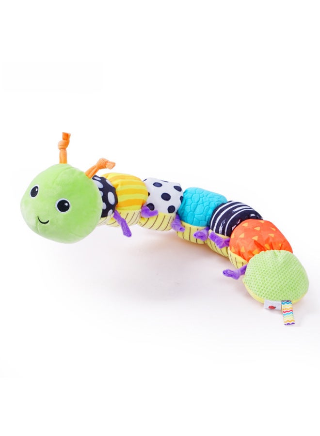 Sozzy Children's Caterpillar Doll Height Size Children's Day Gift Baby Comfort Early Education Toys-Color:Orange Caterpillar-No Trademark  - Image 2