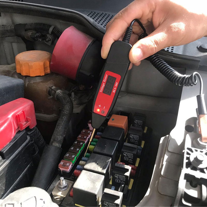Universal Multifunctional Car Digital LCD Electric 5-36V Voltage Test Pen Probe Detector Tester LED Light Automotive Diagnostic Tool - Image 5
