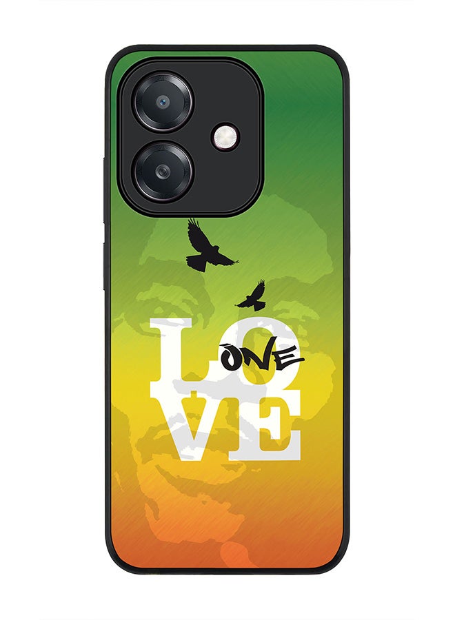 Stylizedd For Oppo A5i Case,Slim fit Camera Protection, Shockproof Thin Phone cover  - One Love