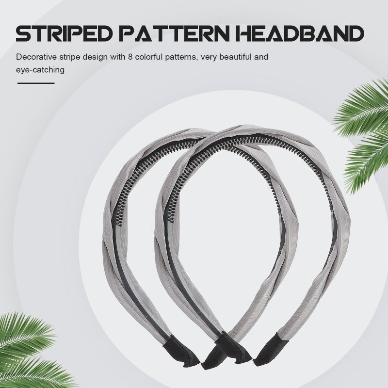 4 Pcs Retro Headband Wide Twisted Headband Hairband Hair Accessory - Image 5
