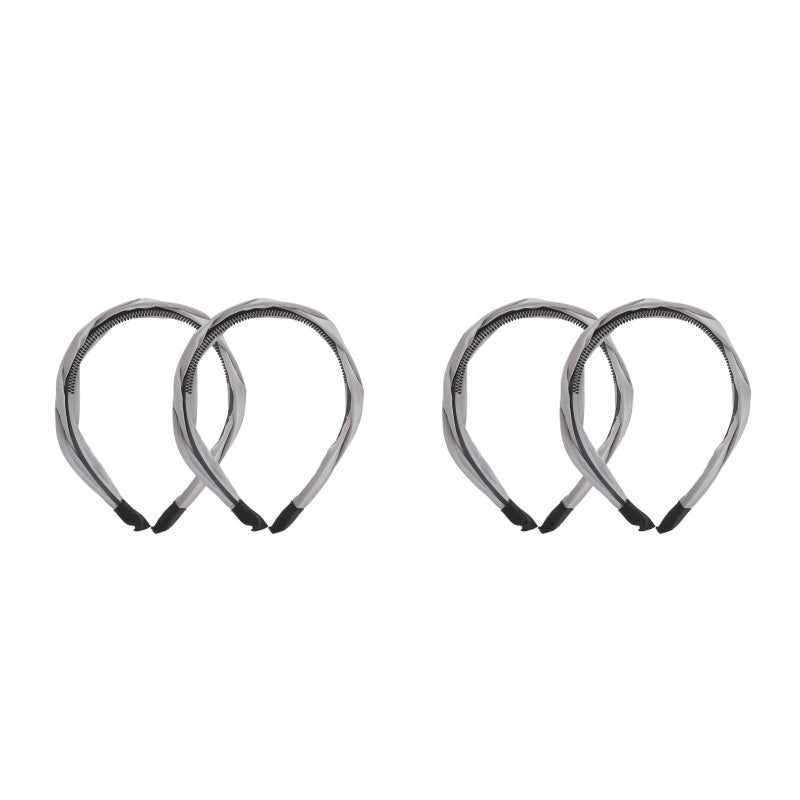4 Pcs Retro Headband Wide Twisted Headband Hairband Hair Accessory - Image 1
