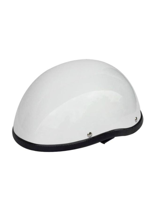 Loquat Retro Style Motorcycle Half Helmet - Image 3