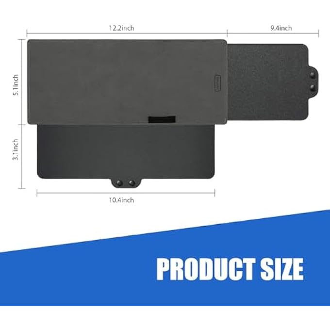 1 PC Car Visor Extender, Portable Retractable Sun Visor, Multifunctional Car Sunshade, Car Modification Accessories, Universal for Most Cars (Black) - Image 2