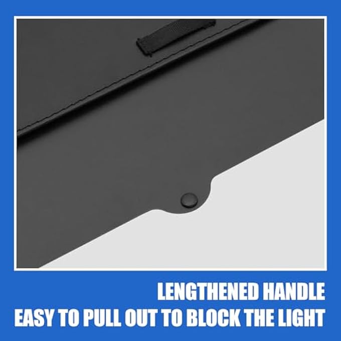 1 PC Car Visor Extender, Portable Retractable Sun Visor, Multifunctional Car Sunshade, Car Modification Accessories, Universal for Most Cars (Black) - Image 4