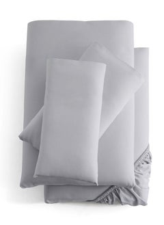 Silentnight Bamboo Grey Flat Sheet  - Image 2