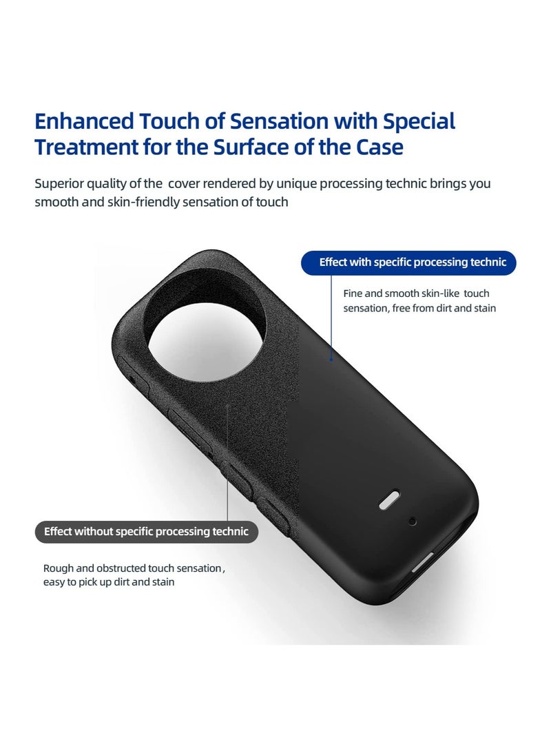 Generic - Protective Case for Insta360 X3 Panoramic Action Camera Black - Image 1
