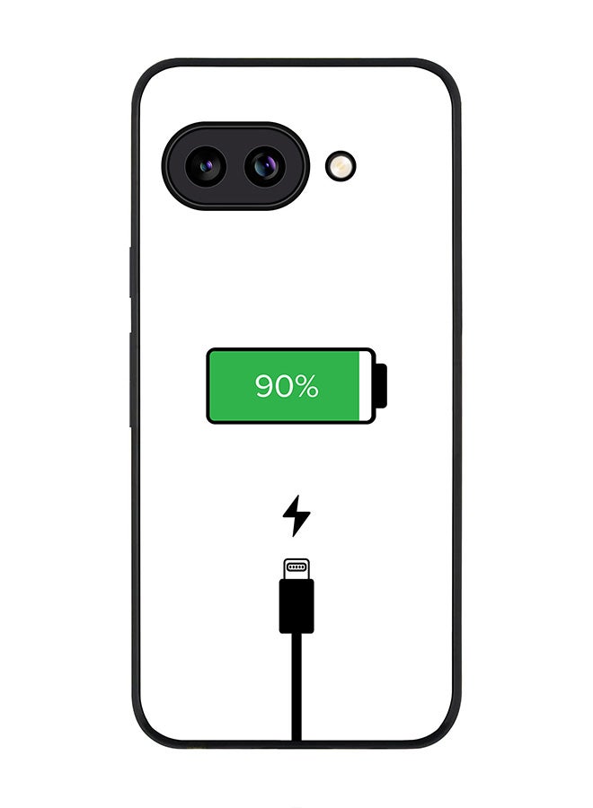 Stylizedd For Google Pixel 9a Case,Slim fit Camera Protection, Shockproof Thin Phone cover  - Battery Charging