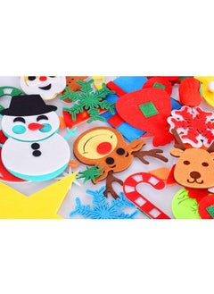 Max Fun Max Fun DIY Felt Christmas Tree Set Plus Tic-Tac-Toe Games for Kids Toddlers Wall Hanging Decorations Felt Craft Kits for Xmas Party Favors  - Image 5