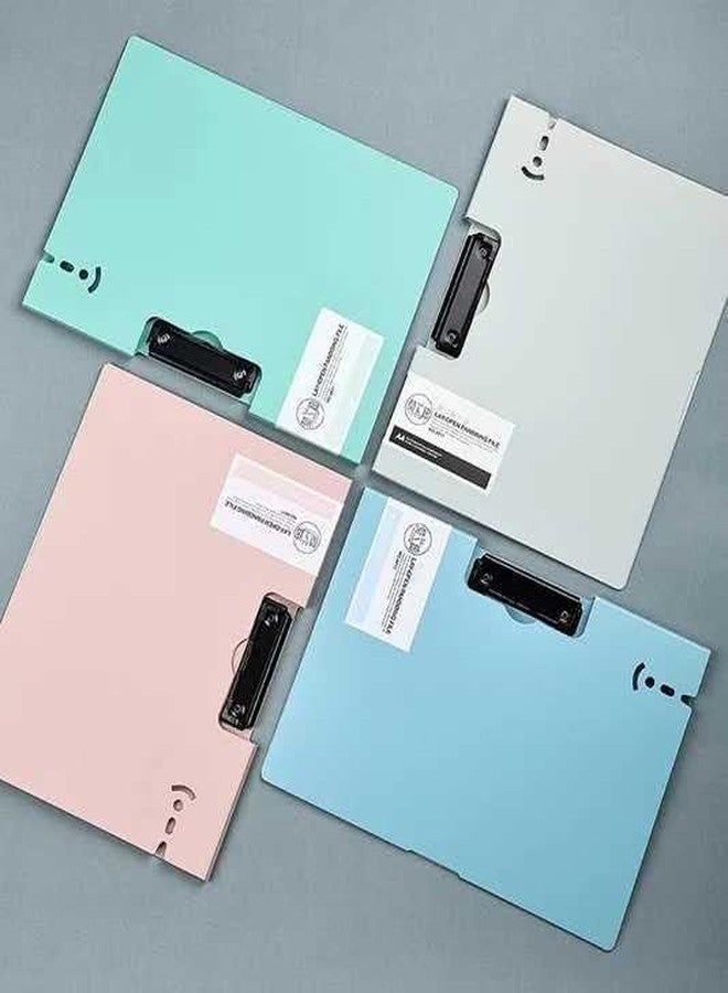 DHAVAL Kavid Flip Writing Pad Portable Clipboard Organizer with Pen Holder - Waterproof, Scratch-Resistant A4 Exam Board for Doctors, Teachers, Students & Professionals (Pack of 2, Multicolor) (Horizontal) - Image 2