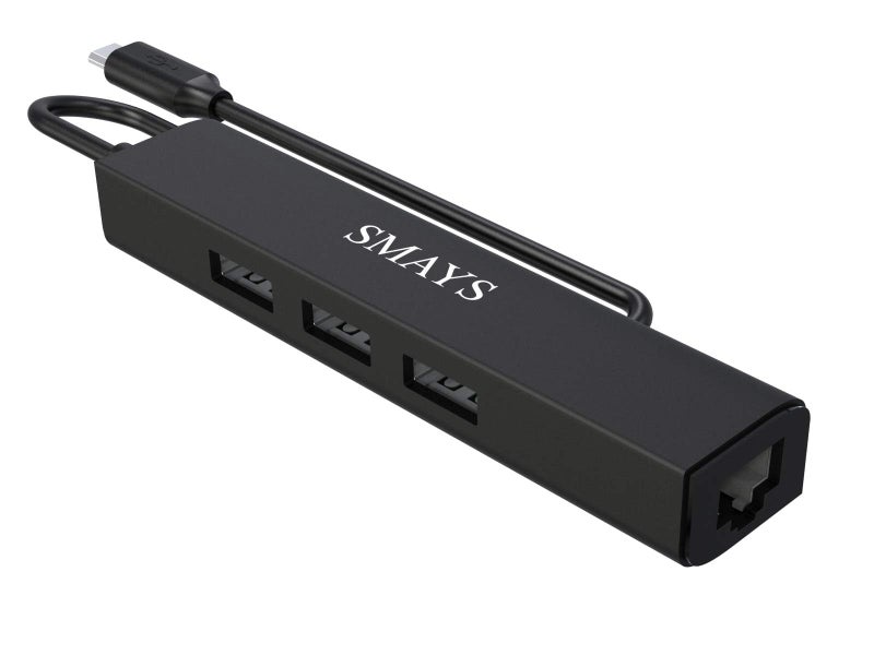 Smays Ethernet Adapter for onn Android TV 4K Streaming Device Box - Micro USB OTG Hub - Image 4