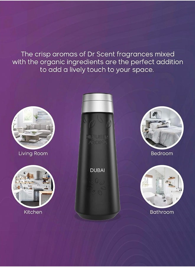 Dr Scent Diffuser Aroma Primum | Dubai Scent - With Gentle and Natural Hints of Blueberry, Safron, White Musk, Rosemary and Amber (Medium)  - Image 5