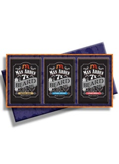 Man Arden 7X Beard Oil Gift Box - Royal Oud + Hydra Sport + Love Spell Beard Oils Set, 30Ml Each  - Image 2