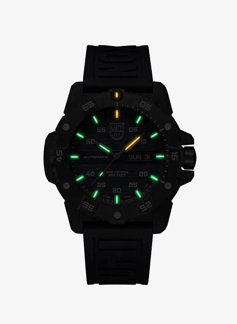 Luminox Men's Analog Round Shape Rubber Wrist Watch XS.3863 - 45 Mm