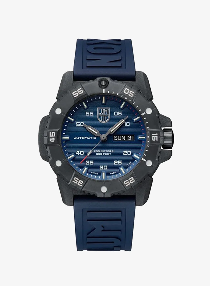 Luminox Men's Analog Round Shape Rubber Wrist Watch XS.3863 - 45 Mm