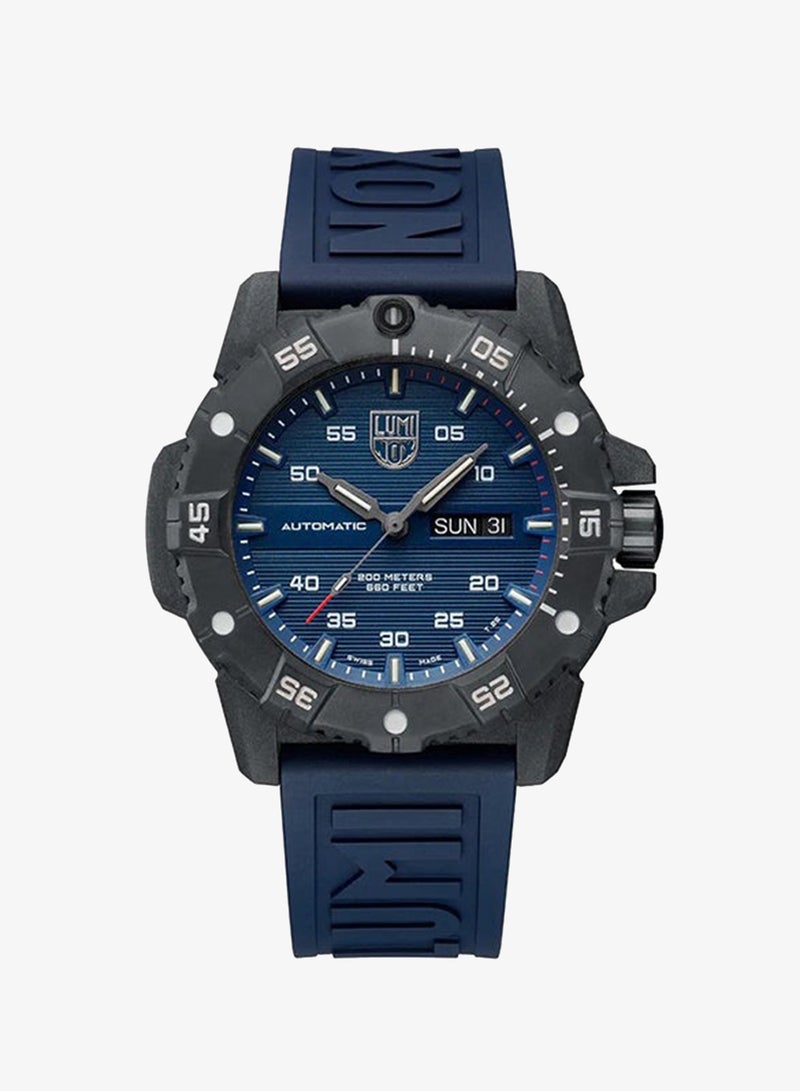 Luminox Men's Analog Round Shape Rubber Wrist Watch XS.3863 - 45 Mm - Image 1
