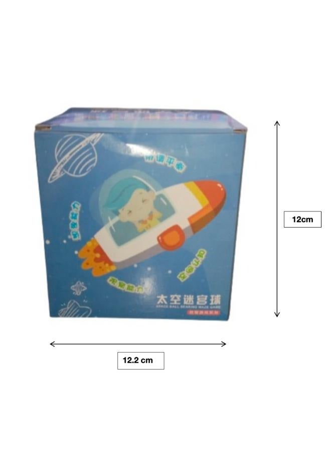 كرة المتاهة للأطفال لعبة تعليمية ثلاثية الأبعاد مكعب روبيك ثلاثي الأبعاد كرة دوارة التفكير المنطقي التركيز التدريب التوازن الكرة - Image 2