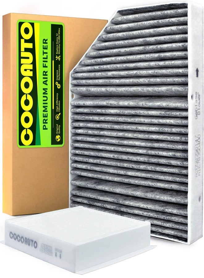 COCOAUTO Cabin air Filter kit for GLE350/GLE450/GLS450 (2020-2025), GLE53 AMG (2021-2025), Replace A1678350400, 2058350147, A1678350200, CU19014, WP10707, WP10544 - Image 1