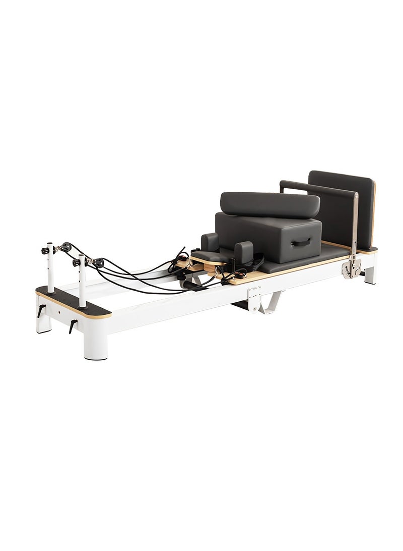 Cool Baby Style COOLBABY Pilates Reformer  Pilates Core Bed Yoga Bed Sports Aluminum Alloy Material Home Stretch Home Stretch Training Fitness Equipment Folding Model - Image 1