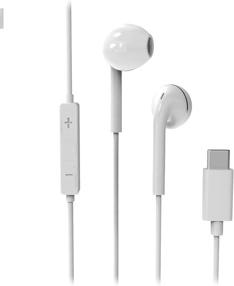 Honor AM33R Earphones Classic USB C Headset Stereo Audio Wired Headphone with Mic Microphone Volume Control Wind Compatible with Samsung and IPhone 15 and All Mobile Phones Devices - Image 1