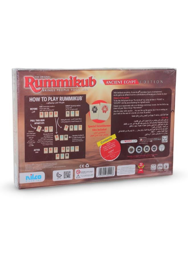 Nilco Rummikub Ancient Egypt Edition Strategy Board Game - Image 2