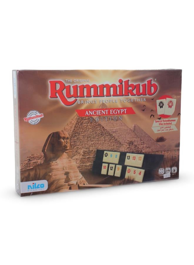 Nilco Rummikub Ancient Egypt Edition Strategy Board Game - Image 1