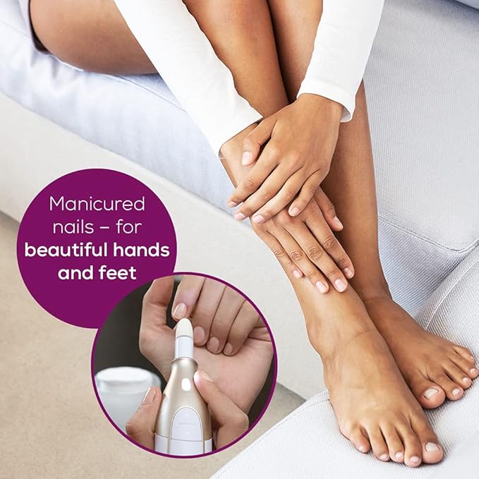 Beurer مجموعة بويرر MP42UK للعناية بالأظافر والباديكير والمانيكير مع 7 ملحقات - Image 4