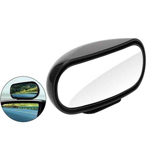 STHIRA® 1PCS Blind Spot Mirror For Car Curved Hd Mirror Outside Strong Backing Glue 360° Fine Adjusting Blind Spot Mirror For Car, Van, Suv, Trucks - Image 1